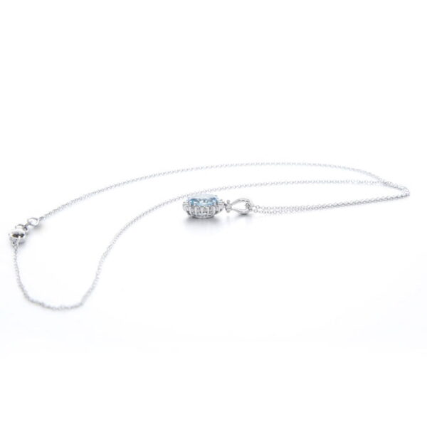 collana con acquamarina