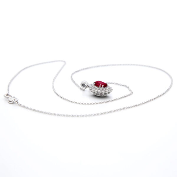 Collana Con Rubino