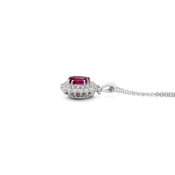 Collana Con Rubino