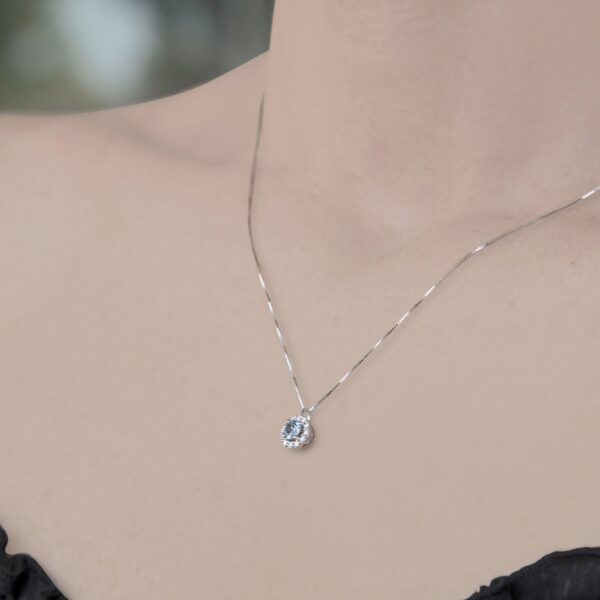 Collana con Acquamarina
