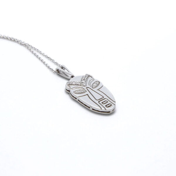 Collana Maschera Maori - immagine 2