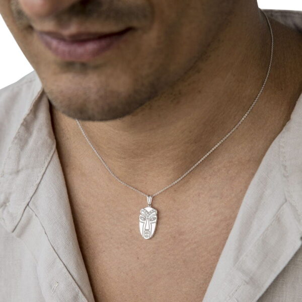 Collana Maschera Maori - immagine 4